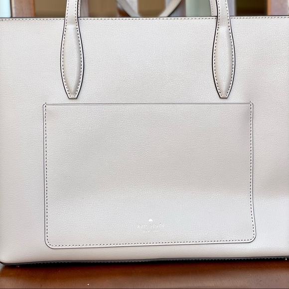 Kate Spade New York Adel Large Tote Bag - Warm Beige - Picture 10 of 11